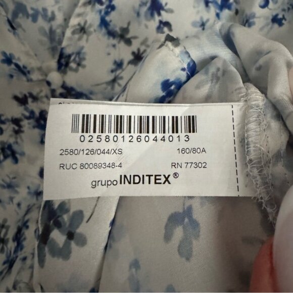 ZARA WOMEN'S SLIM FIT SHIRT sizeXS - Picture 7 of 8